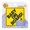 Safety 1St Safety 1st Yellow Plastic Baby On Board Magnet 1 pk 48800 - alternate 1